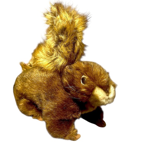 Folkmanis Red Squirrel (2880) Realistic Hand‎ Animation Puppet (12x6) ~NEW - Picture 1 of 10